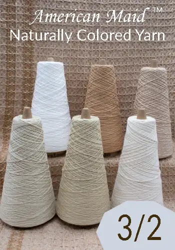 3-2 American Maid Naturally Colored Cotton Yarn