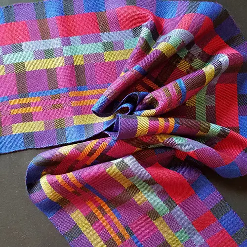 C. Newman scarf detail