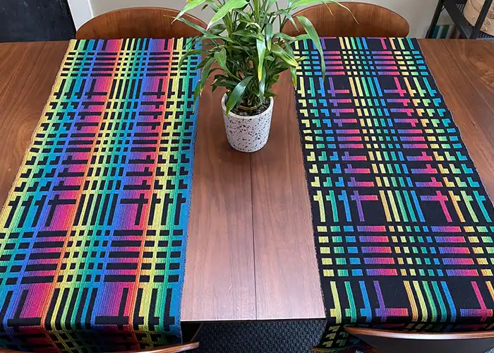 Cascading Rainbows Placemat for 2