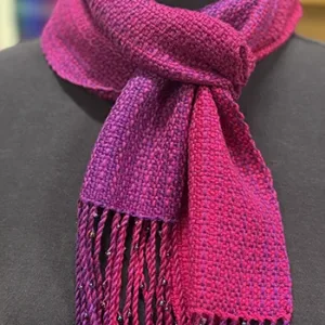 Chameleon Scarf Red Purple