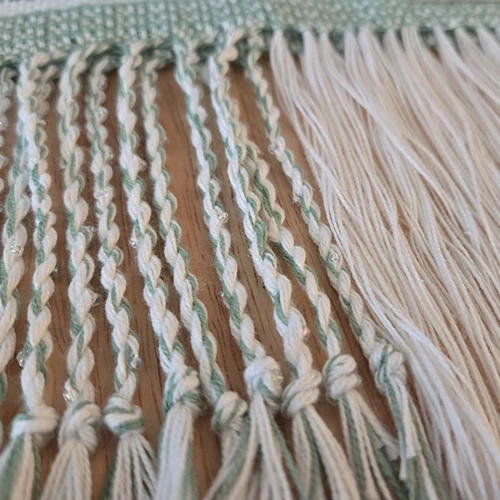 Evergreen Scarf Fringe