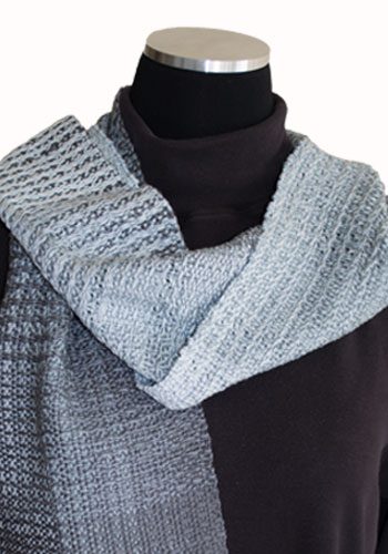 Gray Chameleon Scarf