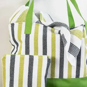 Splash of Lime Cabana Tote Bag - Deborah Sykes
