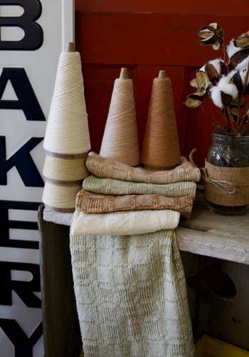 Enchanted Windowpane Towels