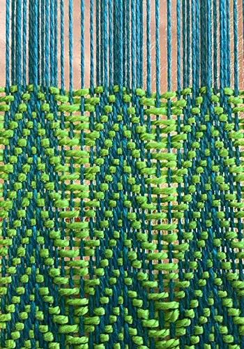 Liz Gipson, Irregular Twill On Loom