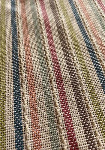 Jodi Ybarra Weaving on Rigid Heddle