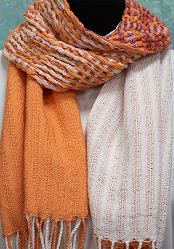 Just Peachy Irresistible Scarf with single layers