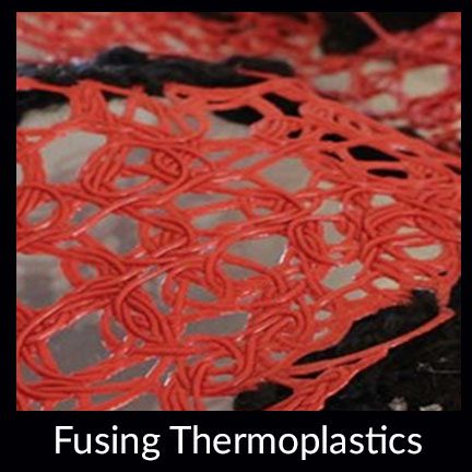 Knitted fused thermoplastic intro