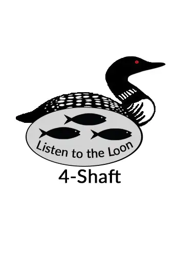 LTTL Listen to the Loon 3 fish, 4-shaft looms