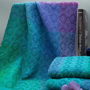 Master Weaver--Shadow Play Towel Instructions - Northern Lights