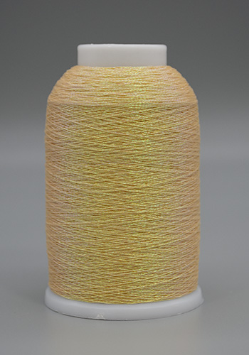 Opalescent Embroidery Thread - Butter