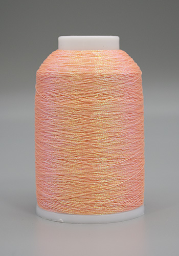 Opalescent Embroidery Thread - Tangerine