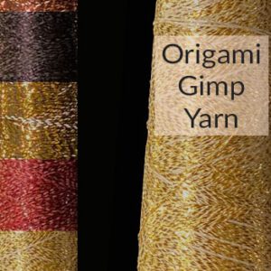 Origami Gimp with Washi Paper  - GevolveYarns