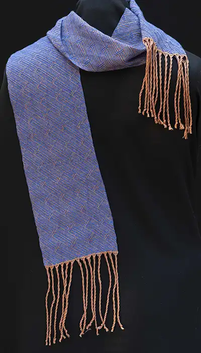 Petrini Plaited Twill scarf