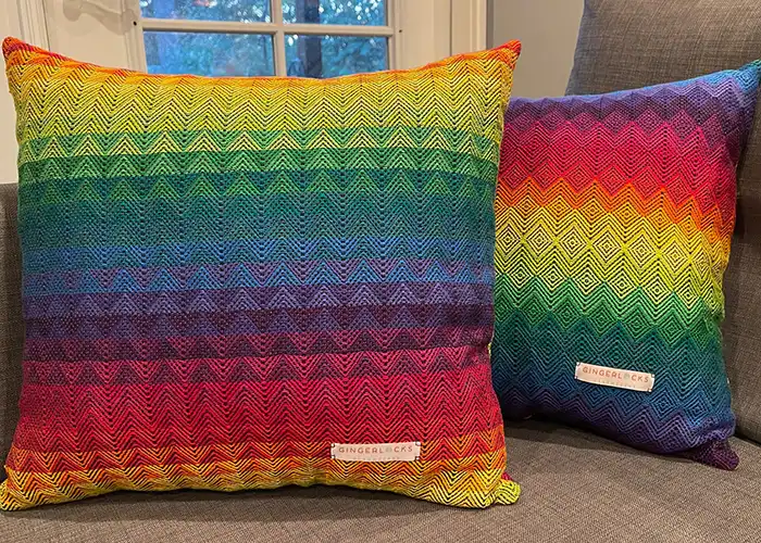 Rainbow Pillows