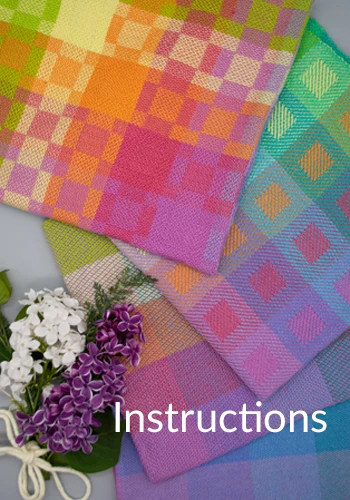 Springtime Tea Party Napkins Instructions