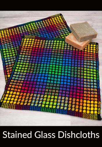 Stained Glass Dishcloths