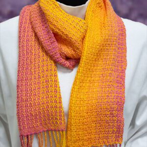 Tequila Sunrise Chameleon Ombre Scarf