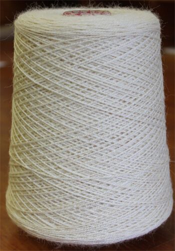 Wool Queen 5 Ply 80% Cotton Yarns, Gray,3.5 oz/218 Yards, Worsted Weight Yarn for Rug Punch, Pompom Art, Weaving, Crochet and Knitting project.