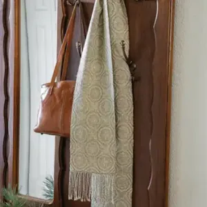 Woven Shadow Scarf by Rebecca Winter