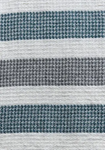 splash towel make own gray&peacock detail